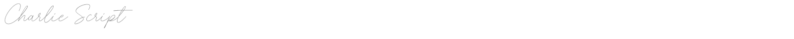 Charlie Script font preview